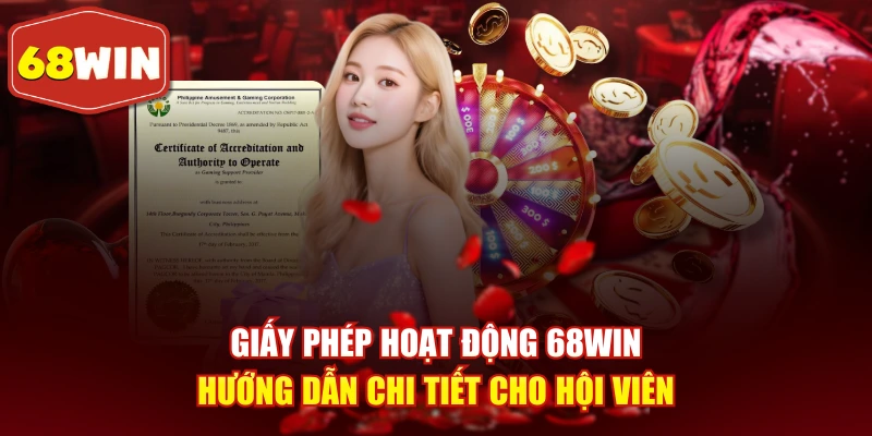 Giấy Phép Hoạt Động 68WIN
